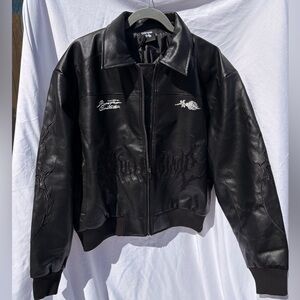 Civil Regime – Black – Metal Core Moto Jacket – Medium – NWT